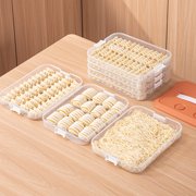 Stackable Cookie Container With Time Recorder and Handle Multiple Layer Storage Solution Kitchen Supplies