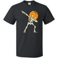 thumbnail image 3 of Inktastic Halloween Dabbing Great Pumpkin Skeleton T-Shirt, 3 of 5