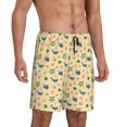 thumbnail image 2 of Wukai Sea Turtle And Whale Men’s Short Pajama Pants With Pockets Soft Sleep Pj Shorts for Men-X-Large, 2 of 6