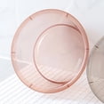 thumbnail image 3 of Round Plastic Wash Basin, Portable Vegetable Fruit Dish Tub, Large Transparent Laundry Basin Household Plastic Simple Thickened Washbasin Student Dormitory Basin, 3 of 7
