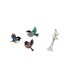 thumbnail image 5 of Escultura De Pájaro Bailarina De Madera Para Pared, Moderna, Para Niña Bailarina, Figura Creativa De Pájaros Voladores, Adorno Para Jardín, Estudio, Dormitorio, Chimenea, Oficina, Entrada,, 5 of 8