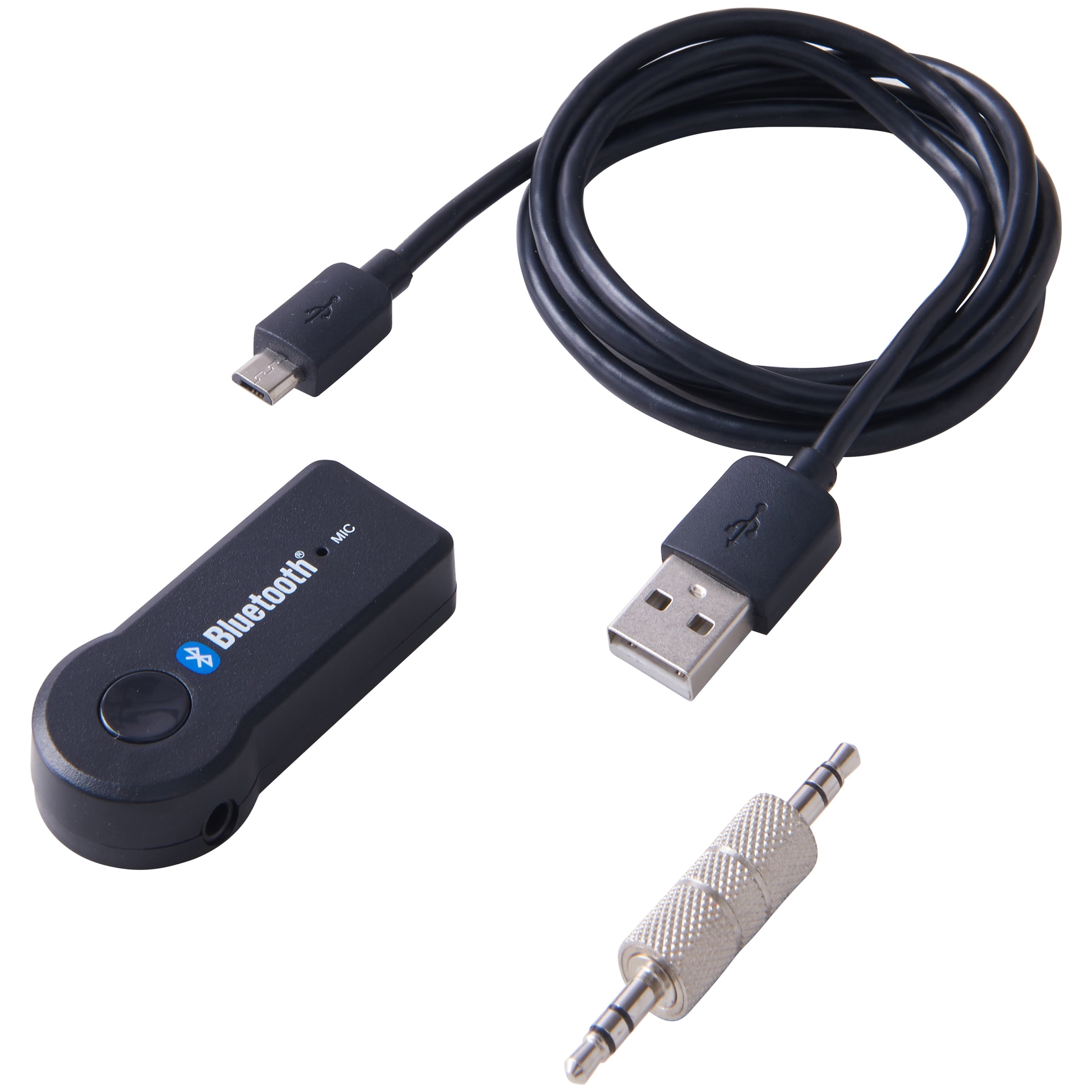 technisch uitsterven Overlappen Blackweb Bluetooth Audio Receiver Adapter - Pairs and Streams Audio From  Bluetooth-Enabled Devices to Non-Bluetooth Devices With a 3.5mm Audio Jack  - Walmart.com