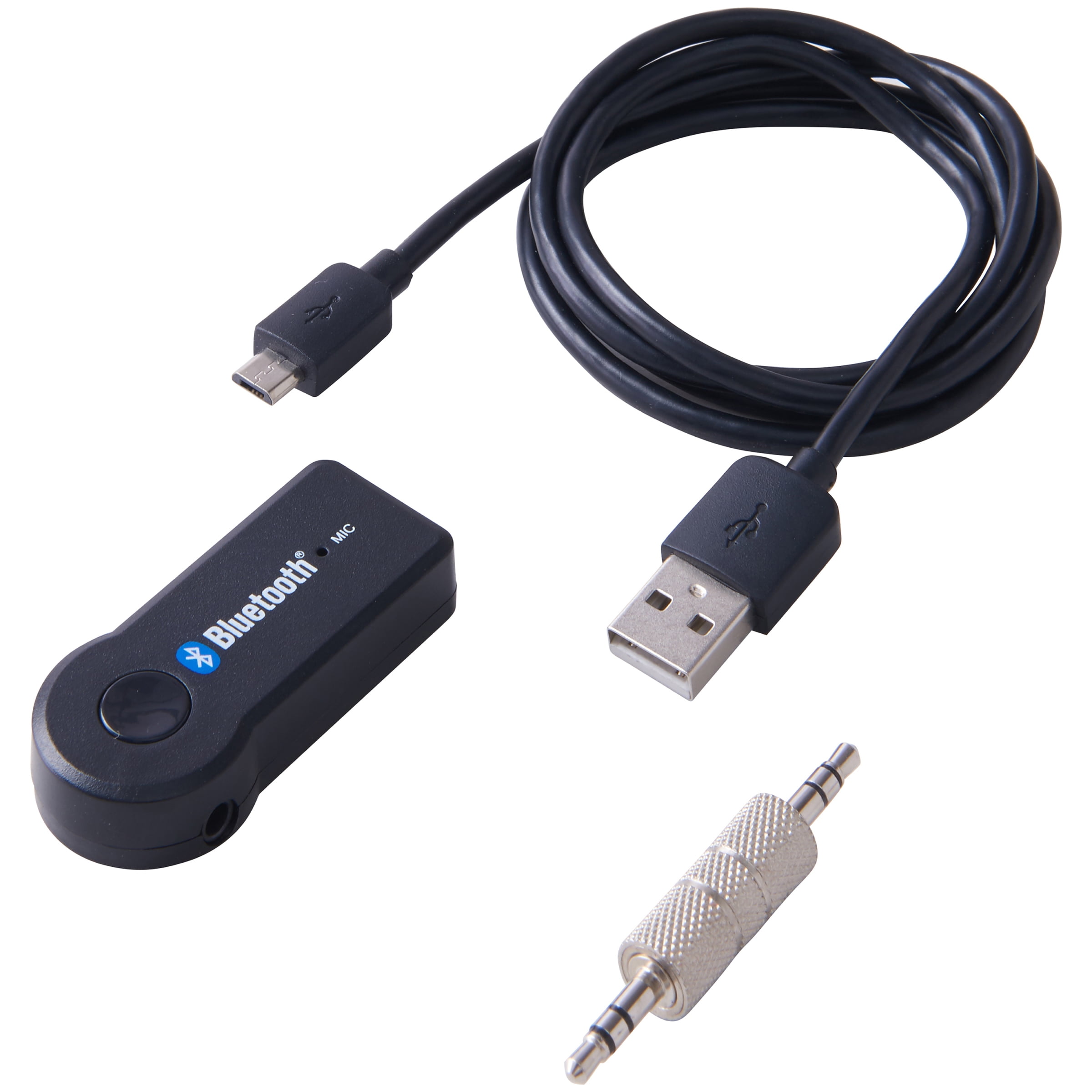 in beroep gaan tevredenheid Populair Blackweb Bluetooth Audio Receiver Adapter - Pairs and Streams Audio From  Bluetooth-Enabled Devices to Non-Bluetooth Devices With a 3.5mm Audio Jack  - Walmart.com