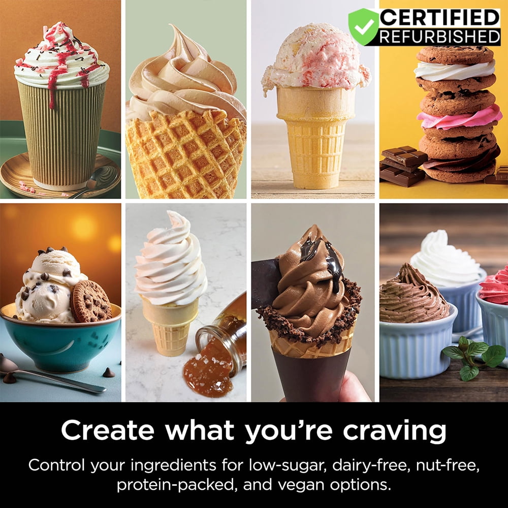 Ninja NC701 CREAMi Swirl 13-in-1 Soft Serve Ice Cream Machine Bundle with 2 YR CPS Enhanced Protection Pack