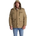 thumbnail image 3 of HLONK Men‘s Winter Hooded Jacket Windproof Sherpa Lined Fleece Windbreaker Coat Outerwear Warm Parka, 3 of 7