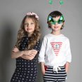 thumbnail image 5 of Paquete de 6 diademas KAIYANG con gafas de extraterrestre diademas con antena marciana y gafas de fiesta, 5 of 5