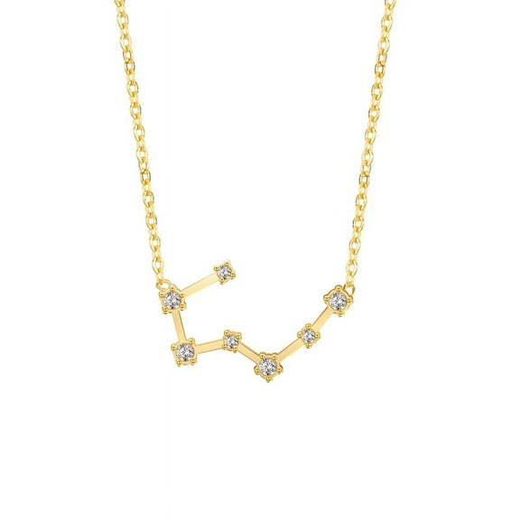 Starchenie 18K Gold Plated 12 Constellation Taurus Necklace Zodiac Necklace Jewelry for Women and Men