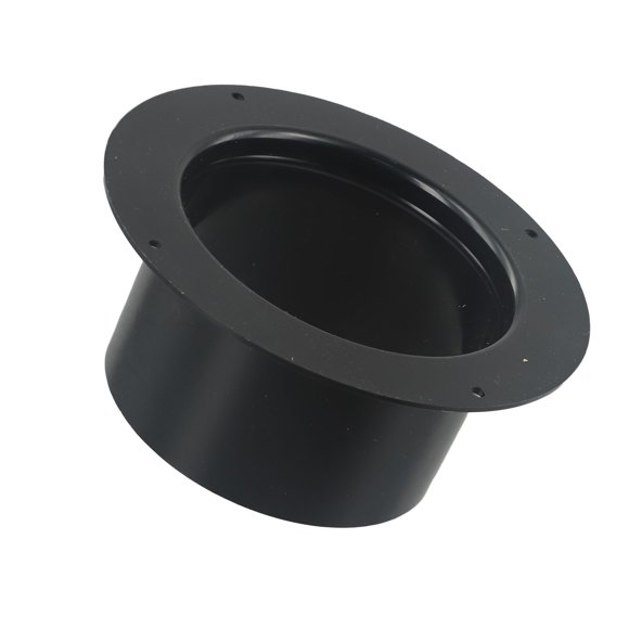 Exhaust Pipe Connector ABS Wall Flange Connector For Ventilation Pipe Exhaust Duct Air Ducting Connection Round Pipe