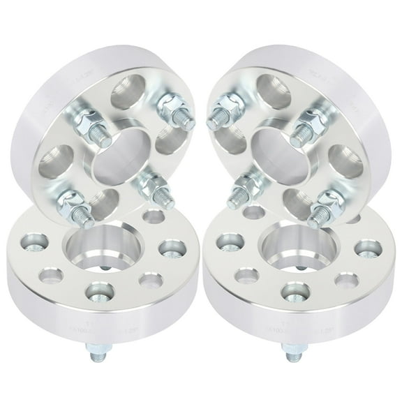 SCITOO 4X 4 Lug Wheel Spacers adapters 1.25 4x100 54.1mm with 12x1.5 Compatible with for Echo Wheel Spacers for Paseo Wheel Spacers for MR2 Spyder Wheel Spacers