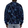 thumbnail image 4 of IAJDKMEK Men's Loose Camo Corduroy Sweatshirt - Crewneck Long Sleeve Pullover Top for Men, Casual Print Sweatshirt for Everyday Comfort, 4 of 5