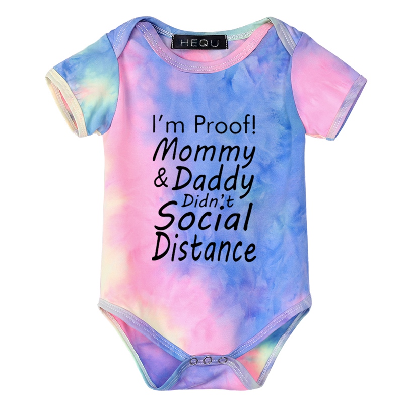 printed baby bodysuit