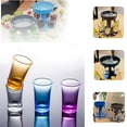 thumbnail image 5 of Floleo Shatterproof Acrylic Wine Glasses Set of 4, Stemless Plastic Tumblers for Outdoor Indoor Use, 12oz Unbreakable Drinking Cups for Pool Party, Picnic, and Camping, 5 of 5