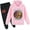 Pink, variant on Five Nights at Freddy's Long Sleeve Pullover Hoodies and Sweatpants Set-Casual Hooded Tracksuit 2 Piece Outfits for Teen