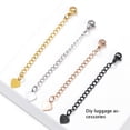 thumbnail image 1 of Langgg Chaîne d'Extension Queue Collier Bijoux de Corps Fermoir Rallonge Suspendu Or, 1 of 6