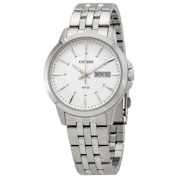Citizen Men's BF2011-51A Silver Stainless-Steel Japanese Quartz Dress Watch