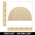 thumbnail image 2 of Quirky Rainbow Fun Doodle Wood Shape Unfinished Piece Cutout Craft DIY Projects - 4.70 Inch Size - 1/4 Inch Thick, 2 of 7