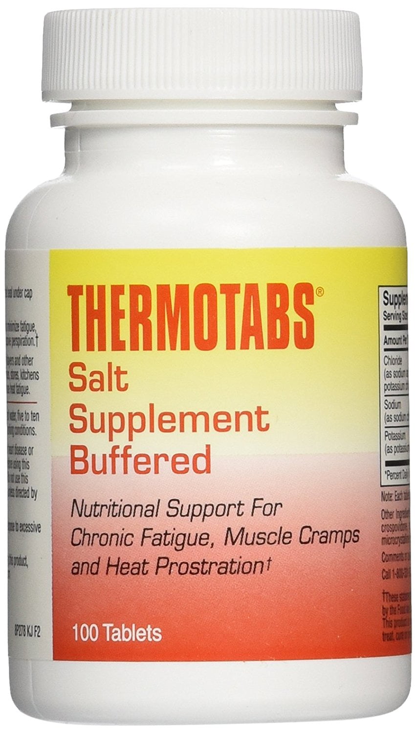 Salt Supplement Buffered Tablets 100 Tablets (Pack of 3), Product of