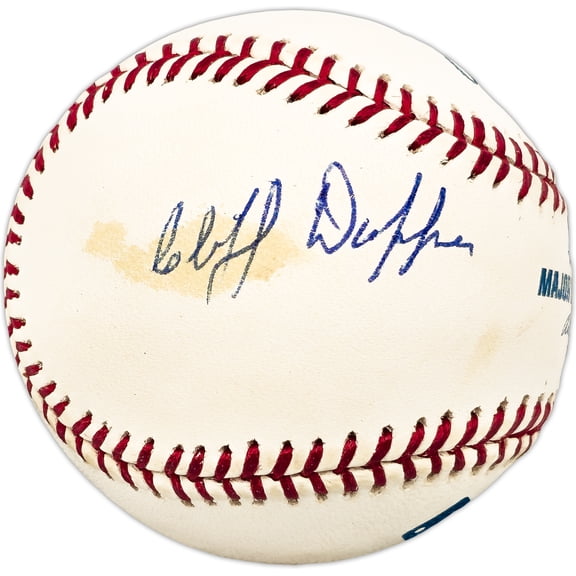 Cliff Dapper Autographed Official MLB Baseball Brooklyn Dodgers SKU #225757