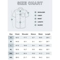 thumbnail image 5 of APTRO Men's Casual Dress Shirts Short Sleeve Button Down Shirts Quick Dry Summer Beach Shirts With Pocket M06 Blue 3XL, 5 of 7