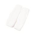 thumbnail image 4 of Guantes cálidos de invierno sin dedos, mitones con orificio para el pulgar, mitones suaves de invierno Blanco, 4 of 9