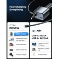 thumbnail image 6 of 4-in-1 Cigarette Lighter USB C Car Charger – [30% Small] 69W USB Adapter Car Quick Charger with Retractable Cable, 24/12V Car Charger Car Accessories, 6 of 7