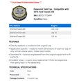 thumbnail image 2 of Expansion Tank Cap - Compatible with 2015 Ford Transit-250 - Dorman, 2 of 2