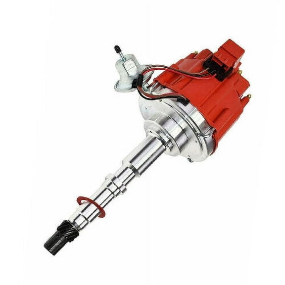 HEI Distributor JEEP AMC WAGONEER CJ7 CJ5 304 360 401 V8 Red 65K Volt Coil