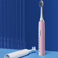 thumbnail image 5 of LNGOOR Electric Toothbrush With 5 Brush Heads For Adults And Kids  IPX7  5 Modes With 2 Minutes Built In Smart Timer, 5 of 5
