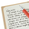 thumbnail image 6 of Pen+Gear Simulated Suede Journal, Dusky Taupe, 4.5" x 8.2", 80 Ruled Pages, 6 of 6