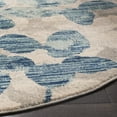 thumbnail image 3 of SAFAVIEH Evoke Pavel Floral Area Rug, Grey/Light Blue, 6'7" x 6'7" Round, 3 of 5