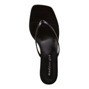 Madden Girl Womens Charlene Thong 2 inch Kitten Heel Sandal
