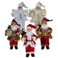 thumbnail image 3 of SSBSM Christmas Santa Ornament Realistic Shape Lovely Scene Layout Festive New Year Decorate Standing Clear Texture Christmas Decorations Gift, 3 of 8