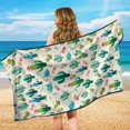 thumbnail image 6 of XYZCANDO Car Seats Cover Washable Car Seat Towel Cover for Workout Beach Outdoor, Car Seat Towel Covers Non-Slip, Cacti Pattern, 6 of 10