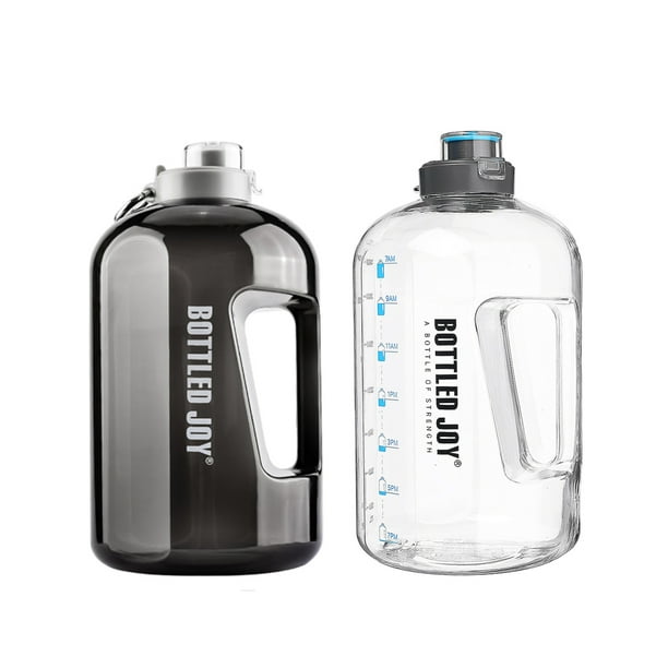 3.78L/1 Gallon Water Bottle With Time Marker Large