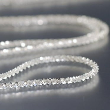 Italian Sterling Silver Roc Chain Bracelet