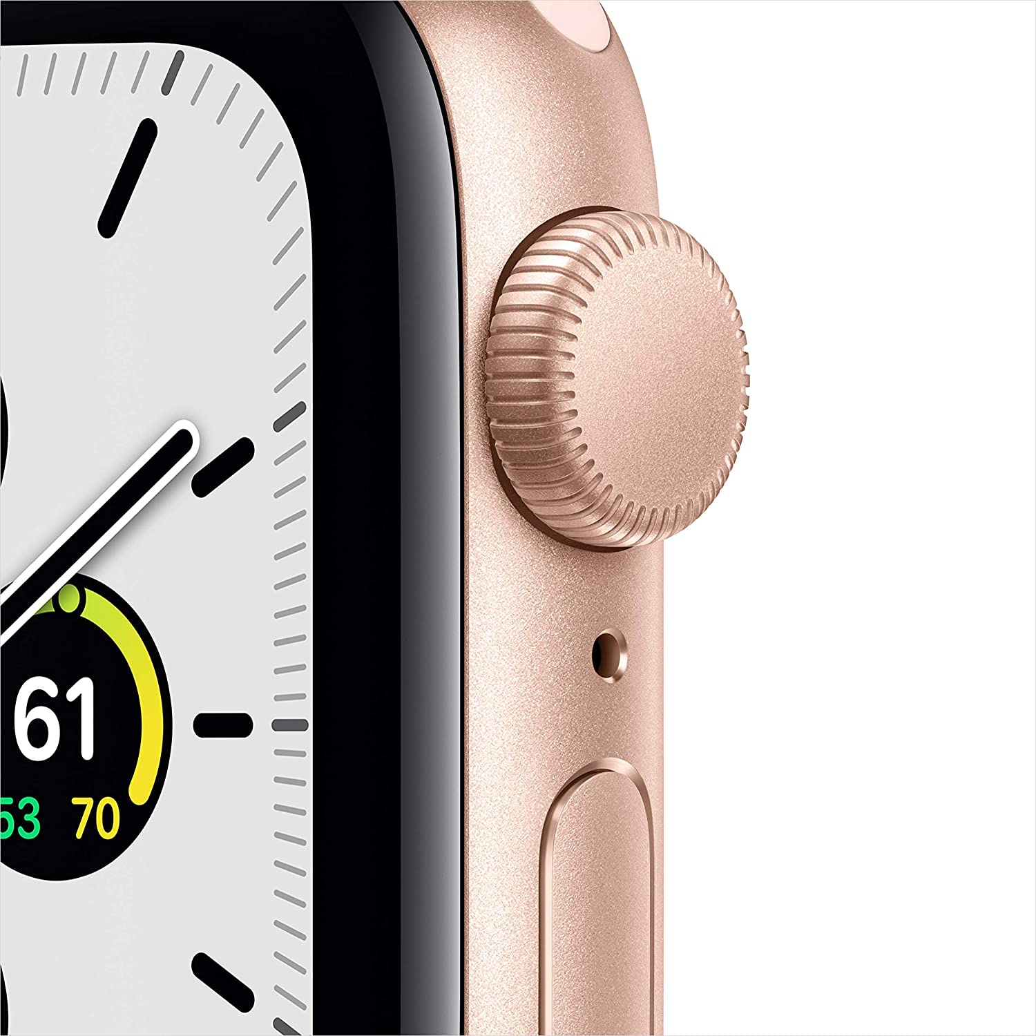 Pre-Owned Apple Watch SE GPS 40mm Gold Aluminum Case -Pink Sand Sport Band MYDN2LL/A