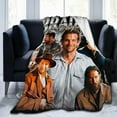 thumbnail image 2 of Bradley Cooper Blanket Flannel Soft Throw Blankets for Bedroom Livingroom Sofa Home 50""X40"", Black, 2 of 6