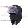 thumbnail image 6 of KARLSITEK Winter Men Women Trooper Trapper Hat Outdoor Warm Windproof Ski Hat with Mask Ear Flaps, 6 of 7