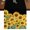 Black, variant on Table Runners 120 Inches Long Dress Scarves, Yellow Sunflowers Farmhouse Coffee/Dining/Kitchen Table Runner for Living Room, Summer Floral Elegant Pastoral Checkered 13x120 Inch