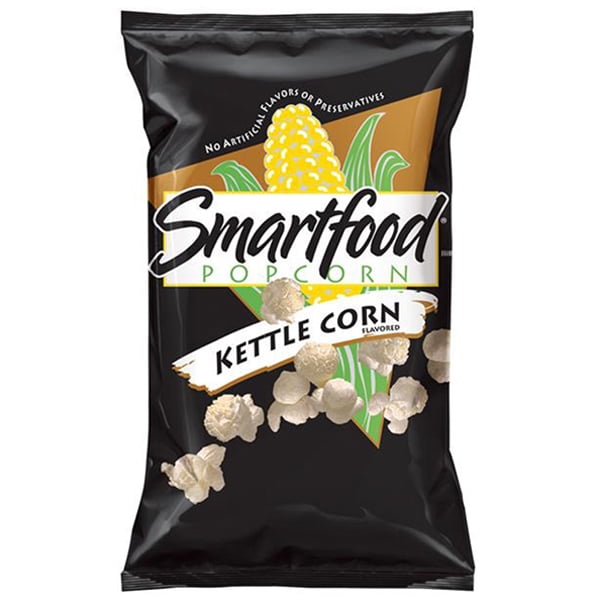 Frito Lay Smartfood Kettle Corn 1.5 oz Bags Pack of 64