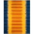 thumbnail image 2 of SAFAVIEH Kilim Doriane Southwestern Area Rug, Dark Blue/Yellow, 8' x 10', 2 of 7
