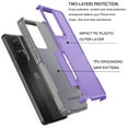 thumbnail image 6 of For Motorola Moto G Stylus 5G 2024 Phone Case, Ebizware Shockproof Military Grade Heavy Duty Full Body Protection Rugged Case Cover for Moto G Stylus 5G 2024, Purple, 6 of 10
