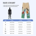 thumbnail image 4 of Logiee Colorful Plants And Insects Print Pajama Pants for Men,Men’s Pajama Bottoms,Mens PJ Pants with Pockets & Button Fly-XX-Large, 4 of 6
