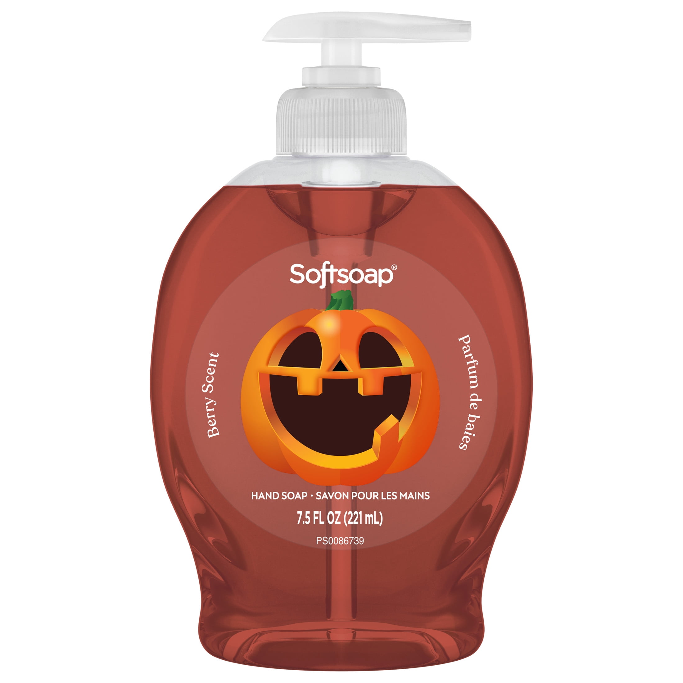 Softsoap Limited Edition Halloween Liquid Hand Soap Pump, Berry Scent, 7.5 fl oz