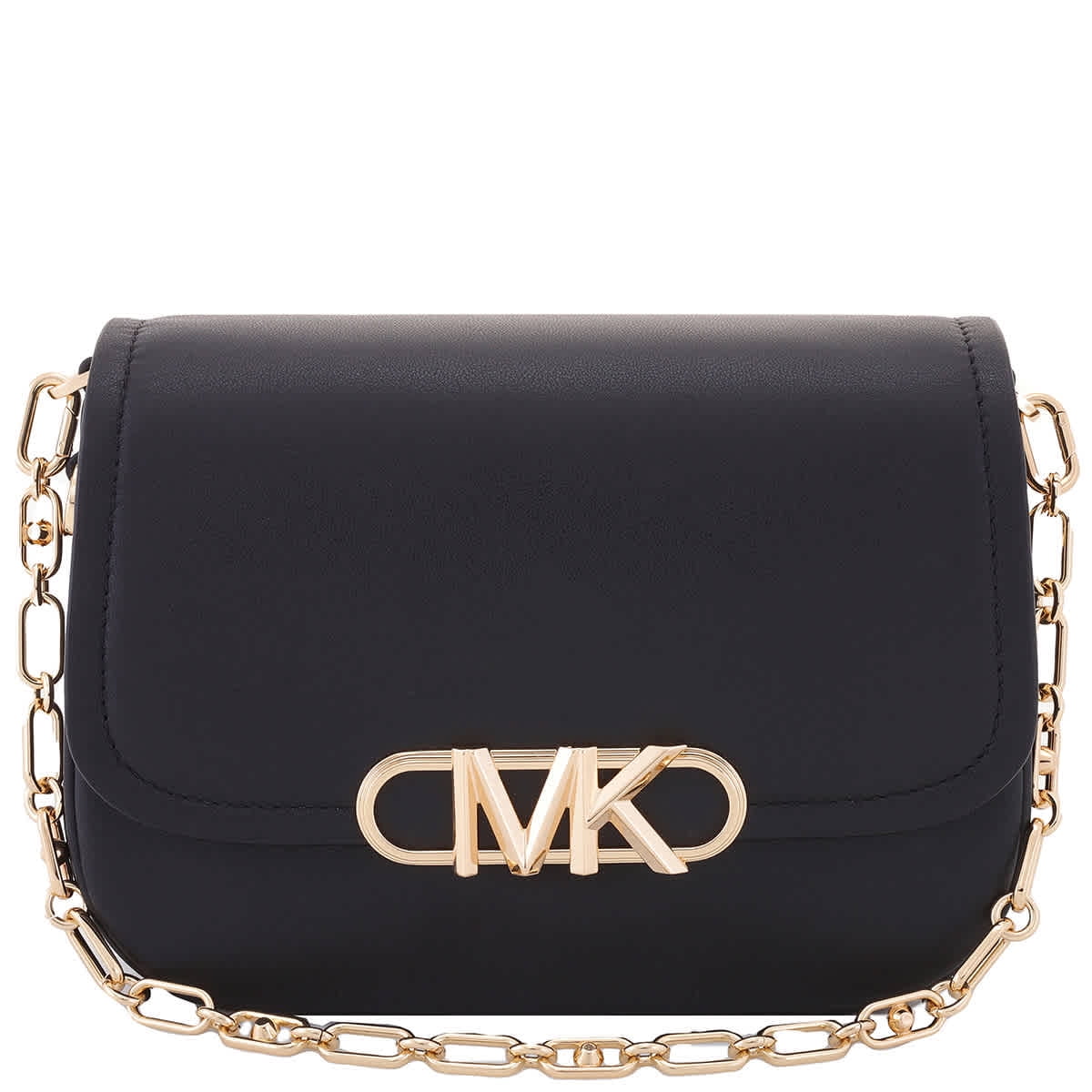 Michael Kors Parker Medium Chain Swag Camera Crossbody One Size