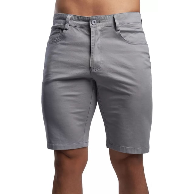 Bermuda Para Hombre Short Gabardina Stretch Corto Moda Slim