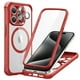 thumbnail image 1 of Funda de teléfono ESR para iPhone 15 Pro con vidrio templado rojo transparente, 1 of 8