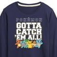 thumbnail image 3 of Pokémon - Gotta Catch 'Em All - Youth Long Sleeve Graphic T-Shirt, 3 of 5
