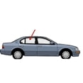 thumbnail image 2 of Passenger Right Side Rear Door Window Door Glass Compatible with Nissan Maxima/Infiniti I30 1995-1999 Models, 2 of 4