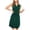 Green, variant on Tumotour Summer Tank Dress for Womens V Neck Sleeveless Button Down Party Dress Beach Dress With Pockets Knee Length Drawstring Tunic Midi Sundress